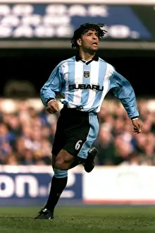 Images Dated 2001: Richard Shaw in Action: Coventry City vs Ipswich Town (FA Carling Premiership, 21-04-2001)