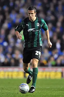 Images Dated 2011 November: Richard Wood at AMEX Stadium: Coventry City vs Brighton and Hove Albion