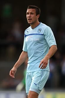 Images Dated 11th August 2012: Richard Wood in Pre-Season Action: Coventry City vs. Bristol Rovers at Memorial Ground