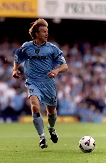 Roland Nilsson and Coventry City Take On Wolverhampton Wanderers in Nationwide League Division One (19-08-2001)