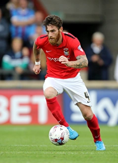 Images Dated 2015 September: Romain Vincelot in Action: Coventry City vs Scunthorpe United