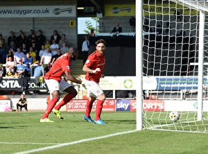 Images Dated 2015 September: Romain Vincelot Scores Coventry City's Second Goal in Sky Bet League One Against Burton Albion