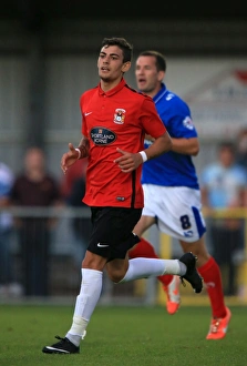 Ruben Lameiras in Action: Coventry City vs Portsmouth Pre-Season Clash