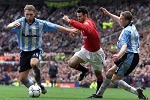 Ryan Giggs Dashes Past Coventry City's Defense at Old Trafford (April 2001)