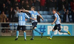 Images Dated 3rd November 2015: Ryan Kent's Stunner: Coventry City's First Goal in Sky Bet League One Victory Against Barnsley