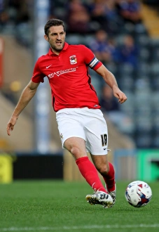 Images Dated 2015: Sam Ricketts in Action: Coventry City vs. Rochdale, Capital One Cup First Round, Spotland