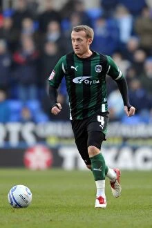 Images Dated 11th February 2012: Sammy Clingan in Action: Coventry City vs. Reading, Npower Championship (February 11, 2012)