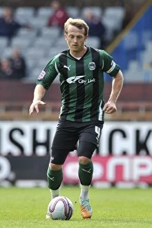 Images Dated 14th April 2012: Sammy Clingan in Action: Coventry City vs Burnley, Npower Championship (April 14, 2012)