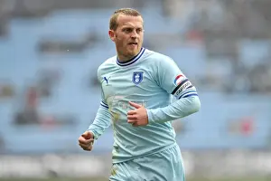 Images Dated 2012: Sammy Clingan in Action: Coventry City vs Ipswich Town