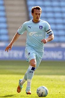 Sammy Clingan in Action: Coventry City vs Portsmouth, Npower Championship (24-03-2012) - Ricoh Arena