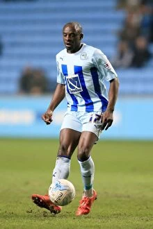 Images Dated 10th March 2015: Sanmi Odelusi in Action: Coventry City vs. Bradford City, Sky Bet League One, Ricoh Arena