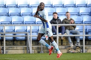 Sky Bet League One - Coventry CIty V Port Vale - Ricoh Arena Prints: Sanmi Odelusi Scores His Second Goal: Coventry City vs Port Vale in Sky Bet League One (Ricoh Arena)