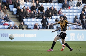 Sanmi Odelusi's Pressured Strike: Coventry City's Second Goal vs Port Vale (Sky Bet League One)