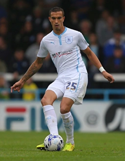 Images Dated 2014 September: Sebastian Hines in Action: Coventry City vs Rochdale - Sky Bet League One