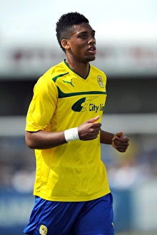 Images Dated 2012 July: Shaun Jeffers in Action: Coventry City's Pre-Season Friendly vs Nuneaton Town at Liberty Way Stadium