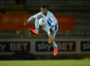Simeon Jackson Scores for Coventry City Against Barnsley in Sky Bet League One at Sixfields Stadium