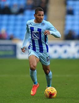 Images Dated 28th December 2014: Simeon Jackson's Game-Winning Goal for Coventry City against Chesterfield in Sky Bet League One at