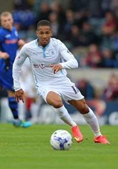 Images Dated 20th September 2014: Simeon Jackson's Leading Goal: Coventry City's Victory over Rochdale in Sky Bet League One
