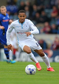 Images Dated 2014 September: Simeon Jackson's Leading Goal: Coventry City's Victory over Rochdale in Sky Bet League One