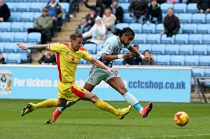 Images Dated 2015 February: Sky Bet League One - Coventry City v Milton Keynes Dons - Ricoh Arena