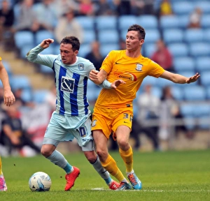 Images Dated 2014 September: Sky Bet League One - Coventry City v Peston North End - Ricoh Arena