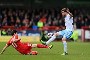 Sky Bet League One Gallery: Sky Bet League One - Crawley Town v Coventry City - Broadfield Stadium