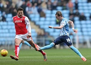 Images Dated 27th February 2016: Sky Bet League One Showdown: Coventry City vs Fleetwood Town at Ricoh Arena