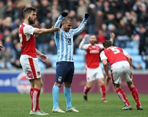 Images Dated 27th February 2016: Sky Bet League One Showdown: Coventry City vs Fleetwood Town at Ricoh Arena