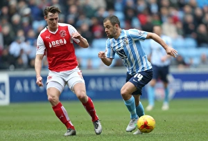 Images Dated 2016: Sky Bet League One Showdown: Coventry City vs Fleetwood Town at Ricoh Arena