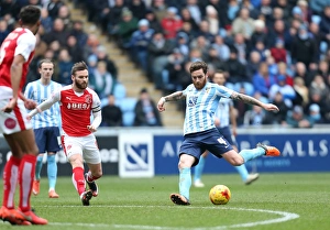 Images Dated 2016 February: Sky Bet League One Showdown: Coventry City vs Fleetwood Town at Ricoh Arena
