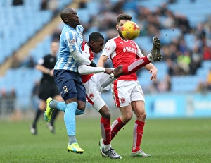 Images Dated 2016 February: Sky Bet League One Showdown: Coventry City vs Fleetwood Town at Ricoh Arena