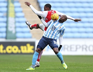 Images Dated 2016 February: Sky Bet League One Showdown: Coventry City vs Fleetwood Town at Ricoh Arena
