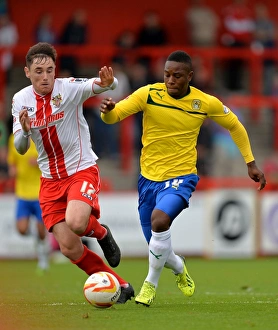 Images Dated 2013: Sky Bet League One - Stevenage v Coventry City - Lamex Stadium