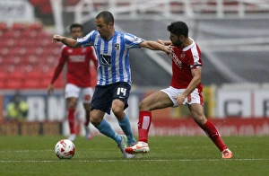 Images Dated 2015: Sky Bet League One - Swindon Town v Coventry City - County Ground