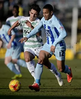 Sky Bet League One Collection: Sky Bet League One - Yeovil Town v Coventry City - Huish Park
