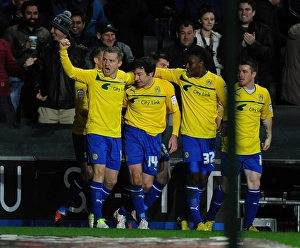 Milton Keynes Dons V Coventry City : StadiumMK : 29-12-2012 Prints: Stephen Elliott's Hat-Trick: Coventry City's Triumph Over Milton Keynes Dons in Football League One