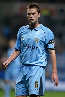 Images Dated 2006: Stephen Hughes in Action for Coventry City vs Colchester United at Ricoh Arena (October 23)