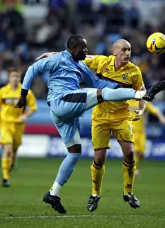 Images Dated 2006: Stern John's Stunner: Coventry City vs Burnley (09-12-2006, Ricoh Arena)