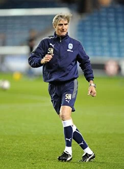 Images Dated 1st November 2011: Steve Harrison's Pre-Match Focus: Coventry City FC at The Den vs Millwall (Npower Championship)