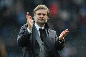Notts County v Coventry City : Meadow Lane : 27-04-2013 Collection: Steven Pressley's Coventry City: A Heartfelt Applause to Traveling Fans at Meadow Lane