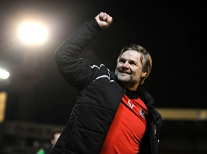 Images Dated 2014 January: Steven Pressley's FA Cup Victory: Coventry City's Triumph at Barnsley's Oakwell Stadium (January 4)