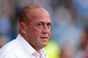 Images Dated 21st August 2012: Thorn's Men Clash in Football League One: Coventry City vs Sheffield United at Ricoh Arena