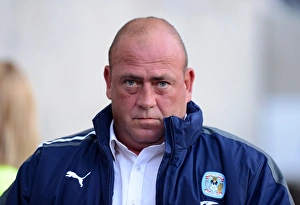 Images Dated 2012 August: Thorn's Men Clash with Sheffield United in Football League One at Ricoh Arena