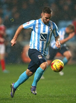 Images Dated 2015 November: Thrilling Performance: Adam Armstrong Lights Up Coventry City vs Barnsley in Sky Bet League One at Ricoh Arena