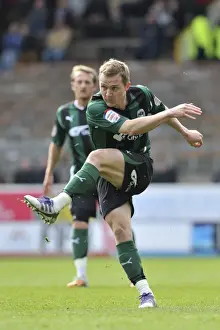 14-04-2012 V Burnley, Turf Moor Prints: Turf Moor Thriller: Gary McSheffrey's Action-Packed Performance for Coventry City vs