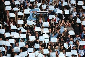 Images Dated 7th March 2009: Unwavering Support: Coventry City FC Fans at Ricoh Arena during FA Cup Sixth Round vs Chelsea