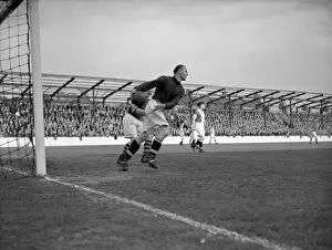 History Prints: West Ham United vs Coventry City: Alfred Wood Clears the Goal (Upton Park)