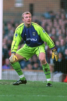 West Ham United vs Coventry City: Magnus Hedman in Action (FA Carling Premiership, 1997)