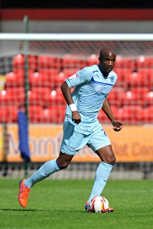 Images Dated 2012 September: William Edjenguele in Action: Coventry City vs Crewe Alexandra