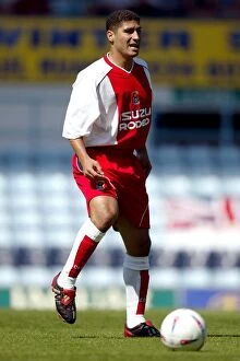 Images Dated 2nd August 2005: Youssef Safri at Highfield Road: Coventry City vs. Wolverhampton Pre-Season Friendly (02-08-2003)